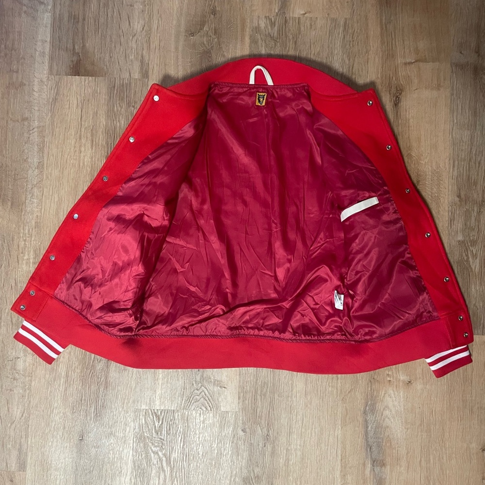 Human Made Girls Don’t Cry Dry Alls Varsity Jacket - Picture 8 of 13